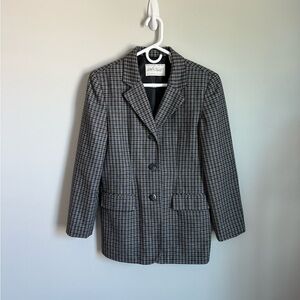 Lord & Taylor Houndstooth Blazer